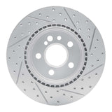 R1 Concepts 1992-1999 Mercedes-Benz CL600 Rear Left Drilled & Slotted Geoperformance Rotor by R1 Concepts 830-63024L
