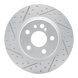 R1 Concepts 1992-1999 Mercedes-Benz CL600 Rear Left Drilled & Slotted Geoperformance Rotor by R1 Concepts 830-63024L