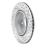 R1 Concepts 1992-1999 Mercedes-Benz CL600 Rear Left Drilled & Slotted Geoperformance Rotor by R1 Concepts 830-63024L