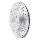 R1 Concepts 1992-1999 Mercedes-Benz 500Sec Rear Right Drilled & Slotted Geoperformance Rotor by R1 Concepts 830-63024R