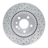 R1 Concepts 1992-1999 Mercedes-Benz 500Sec Rear Right Drilled & Slotted Geoperformance Rotor by R1 Concepts 830-63024R