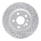 R1 Concepts 1992-1999 Mercedes-Benz 500Sec Rear Right Drilled & Slotted Geoperformance Rotor by R1 Concepts 830-63024R