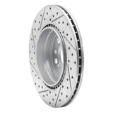 R1 Concepts 1992-1999 Mercedes-Benz 500Sec Rear Right Drilled & Slotted Geoperformance Rotor by R1 Concepts 830-63024R