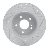 R1 Concepts 1994-2011 Mercedes-Benz E420 Rear Left Drilled & Slotted Geoperformance Rotor by R1 Concepts 830-63032L