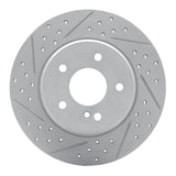 R1 Concepts 1994-2011 Mercedes-Benz E420 Rear Left Drilled & Slotted Geoperformance Rotor by R1 Concepts 830-63032L