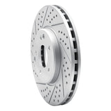 R1 Concepts 1996-2011 Chrysler Crossfire Front Left Drilled & Slotted Geoperformance Rotor by R1 Concepts 830-63048L