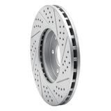 R1 Concepts 1996-2011 Chrysler Crossfire Front Left Drilled & Slotted Geoperformance Rotor by R1 Concepts 830-63048L