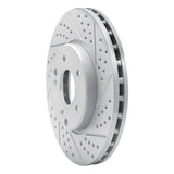 R1 Concepts 1996-2011 Chrysler Crossfire Front Right Drilled & Slotted Geoperformance Rotor by R1 Concepts 830-63048R