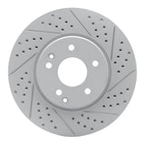 R1 Concepts 1996-2011 Chrysler Crossfire Front Right Drilled & Slotted Geoperformance Rotor by R1 Concepts 830-63048R