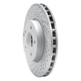 Dynamic Friction 2003-2009 Mercedes-Benz E320 Front Left Drilled & Slotted Geoperformance Rotor by Dynamic Friction Company 830-63050L