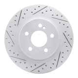 Dynamic Friction 2008-2017 Mercedes-Benz C300 Sedan Rear Left Geoperformance Rotor by Dynamic Friction Company 830-63089L