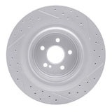 Dynamic Friction 2010-2018 Mercedes-Benz E63 AMG Rear Left Drilled & Slotted Geoperformance Rotor by Dynamic Friction Company 830-63094L