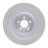 Dynamic Friction 2010-2018 Mercedes-Benz Cls63 AMG Rear Right Drilled & Slotted Geoperformance Rotor by Dynamic Friction Company 830-63094R