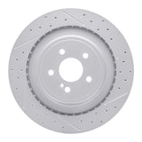 Dynamic Friction 2010-2018 Mercedes-Benz Cls63 AMG Rear Right Drilled & Slotted Geoperformance Rotor by Dynamic Friction Company 830-63094R