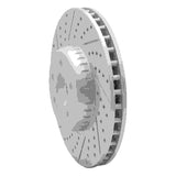 Dynamic Friction 2015-2023 Mercedes-Benz E300 Front Left Drilled & Slotted Geoperformance Rotor by Dynamic Friction Company 830-63117L