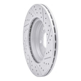 Dynamic Friction 2015-2023 Mercedes-Benz E350 Rear Left Drilled & Slotted Geoperformance Rotor by Dynamic Friction Company 830-63118L