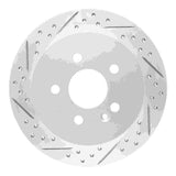 R1 Concepts 1998-2005 Mercedes-Benz Ml320 Rear Left Drilled & Slotted Geoperformance Rotor by R1 Concepts 830-63123L