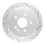 R1 Concepts 1998-2005 Mercedes-Benz ML350 Rear Right Drilled & Slotted Geoperformance Rotor by R1 Concepts 830-63123R