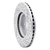 Dynamic Friction 2006-2012 Mercedes-Benz R320 Front Left Drilled & Slotted Geoperformance Rotor by Dynamic Friction Company 830-63128L