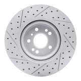 Dynamic Friction 2006-2012 Mercedes-Benz R350 Front Right Drilled & Slotted Geoperformance Rotor by Dynamic Friction Company 830-63128R
