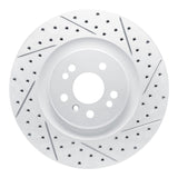 Dynamic Friction 2006-2012 Mercedes-Benz ML350 Front Right Drilled & Slotted Geoperformance Rotor by Dynamic Friction Company 830-63130R