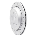 Dynamic Friction 2006-2012 Mercedes-Benz ML450 Rear Right Drilled & Slotted Geoperformance Rotor by Dynamic Friction Company 830-63131R