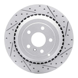 Dynamic Friction 2006-2012 Mercedes-Benz ML450 Rear Right Drilled & Slotted Geoperformance Rotor by Dynamic Friction Company 830-63131R