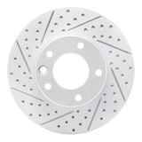 Dynamic Friction 2008-2018 Mercedes-Benz G550 Front Left Drilled & Slotted Geoperformance Rotor by Dynamic Friction Company 830-63135L