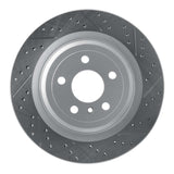 Dynamic Friction 2012-2019 Mercedes-Benz Gle43 AMG Rear Right Drilled & Slotted Geoperformance Rotor by Dynamic Friction Company 830-63140R