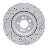 Dynamic Friction 2013-2019 Mercedes-Benz GL350 Front Left Drilled & Slotted Geoperformance Rotor by Dynamic Friction Company 830-63146L