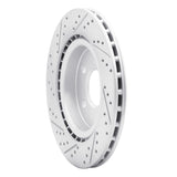 Dynamic Friction 2014-2019 Mercedes-Benz CLA250 Rear Right Drilled & Slotted Geoperformance Rotor by Dynamic Friction Company 830-63163R