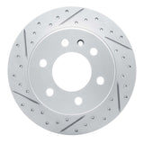 Dynamic Friction 2019-2025 Freightliner Sprinter 2500 Rear Left Drilled & Slotted Geoperformance Rotor by Dynamic Friction Company 830-63174L