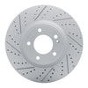 R1 Concepts 2019-2025 Mercedes-Benz G550 Front Left Drilled & Slotted Geoperformance Rotor