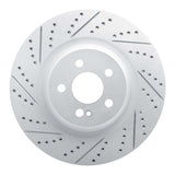 Dynamic Friction 2020-2026 Mercedes-Benz Maybach Gls600 Rear Left Drilled & Slotted Geoperformance Rotor by Dynamic Friction Company 830-63183L