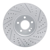 Dynamic Friction 2019-2026 Mercedes-Benz A220 Front Left Drilled & Slotted Geoperformance Rotor by Dynamic Friction Company 830-63186L