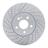 Dynamic Friction 2019-2026 Mercedes-Benz A220 Front Left Drilled & Slotted Geoperformance Rotor by Dynamic Friction Company 830-63186L