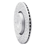 R1 Concepts 1999-2010 Chevrolet Astra (Mexico) Front Left Drilled & Slotted Geoperformance Rotor by R1 Concepts 830-65013L
