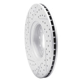 R1 Concepts 1999-2010 Chevrolet Astra (Mexico) Front Right Drilled & Slotted Geoperformance Rotor by R1 Concepts 830-65013R