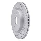 Dynamic Friction 2010-2025 Buick Lacrosse Rear Right Drilled & Slotted Geoperformance Rotor by Dynamic Friction Company 830-65024R