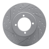 R1 Concepts 1970-1973 Nissan 240Z Front Left Drilled & Slotted Geoperformance Rotor by R1 Concepts 830-67009L