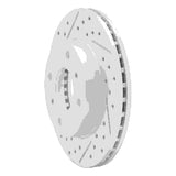R1 Concepts 1989-2013 Infiniti G20 Front Left Drilled & Slotted Geoperformance Rotor by R1 Concepts 830-67028L