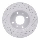 R1 Concepts 1989-2013 Infiniti G20 Front Left Drilled & Slotted Geoperformance Rotor by R1 Concepts 830-67028L