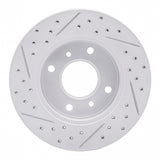 R1 Concepts 1989-2013 Infiniti G20 Front Right Drilled & Slotted Geoperformance Rotor by R1 Concepts 830-67028R