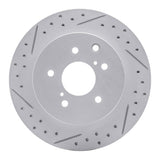 R1 Concepts 1989-1996 Nissan 300ZX Turbo Rear Left Drilled & Slotted Geoperformance Rotor by R1 Concepts 830-67034L