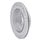 R1 Concepts 1989-1996 Nissan 300ZX Turbo Rear Left Drilled & Slotted Geoperformance Rotor by R1 Concepts 830-67034L