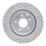 R1 Concepts 1989-1996 Nissan 300ZX Turbo Rear Right Drilled & Slotted Geoperformance Rotor by R1 Concepts 830-67034R