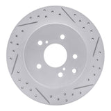 R1 Concepts 1989-1996 Nissan 300ZX Turbo Rear Right Drilled & Slotted Geoperformance Rotor by R1 Concepts 830-67034R