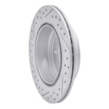 R1 Concepts 1989-1996 Nissan 300ZX Turbo Rear Right Drilled & Slotted Geoperformance Rotor by R1 Concepts 830-67034R