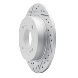 R1 Concepts 1990-2006 Infiniti G20 Rear Left Drilled & Slotted Geoperformance Rotor by R1 Concepts 830-67036L
