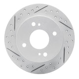 R1 Concepts 1990-2006 Infiniti G20 Rear Left Drilled & Slotted Geoperformance Rotor by R1 Concepts 830-67036L